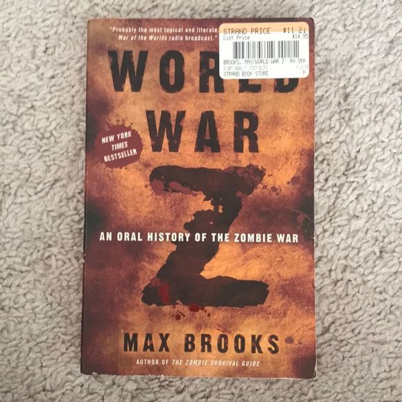 🔥$5 SALE🔥 - World War Z - Paperback Book - Picture 1 of 2